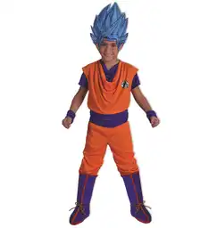 Fantastic Night Disfraz Goku Niños Talla 10