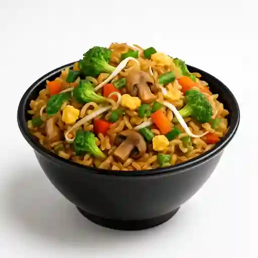 Arroz Mandarín Vegetales y Setas