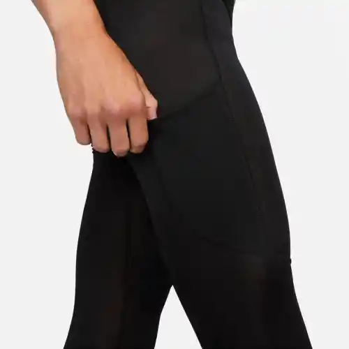 Nike Licra Tight Capri Para Entrenamiento Hombre Blanco Talla S