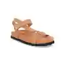 Sandalias Plataforma Roma Beige Talla 34