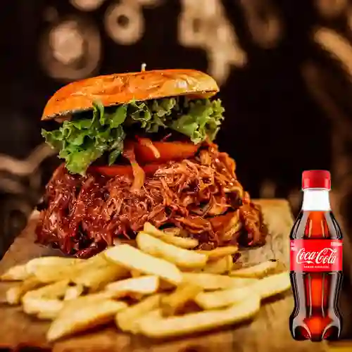 Combo Hamburguesa Especial Texana +Cocacola Orig 250ML
