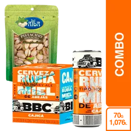 Combo Amigos + Pistacho Salado + BBC Cajica Miel 