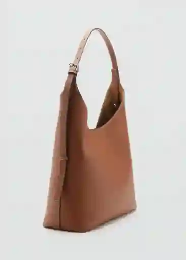 Bolso M Keops Cuero Talla 99 Mujer Mango