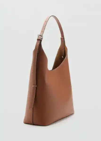 Bolso M Keops Cuero Talla 99 Mujer Mango