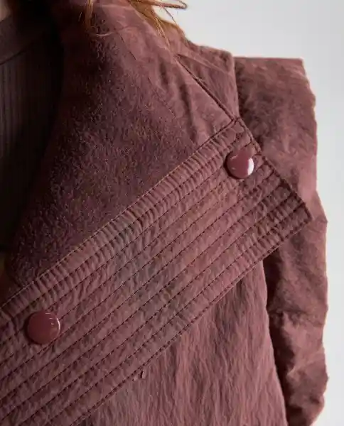 Chaleco Mujer Café Talla S 699G004_CAF191213 Americanino