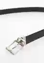 Cinturón Emili5 Negro Talla 90 Hombre Mango