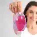 Esponja de Maquillaje Inclinada Con Estuche Fucsia Miniso