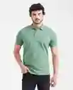 Camiseta Polo Muscle Verde Mirto Oscuro XXL Chevignon