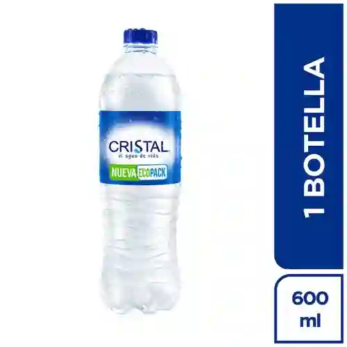 Agua Cristal Sin Gas 600ml