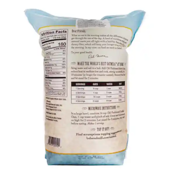  Bob´S Red Mill Hojuelas De Avena Organica 