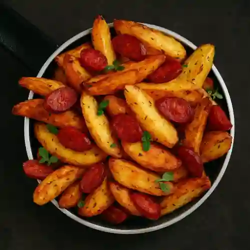 Choripapas