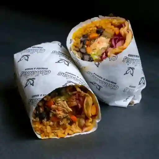 Burrito mediano pollo