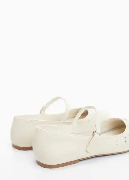 Zapatos Sandra-A Niñas Off White Talla 36 Mango