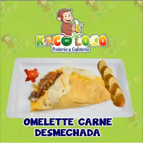 Omelette Ropa Vieja