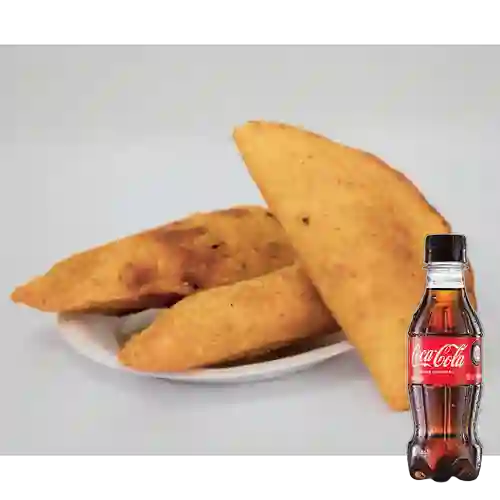Combo Empanada Grande de Queso +Cocacola Orig 250ML