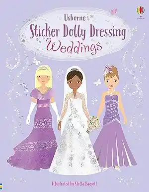 Sticker Dolly Dressing Weddings - Baggott / Stella Ilustradora