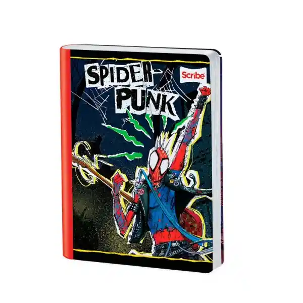 Scribe Cuaderno Cosido Spiderman Movie 100 Hojas Doble Línea