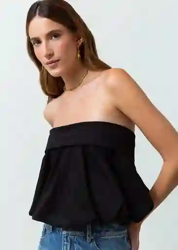 Camisa Agustina Mujer Negro Puro Ultra Oscuro T S 412G311 Naf Naf