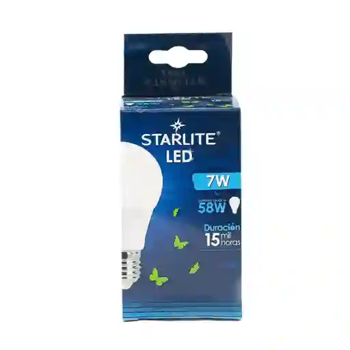 Starlite Bombillo Led Blanco de 7w