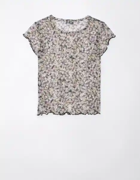 Camiseta Mujer Multicolor Talla Small American Eagle