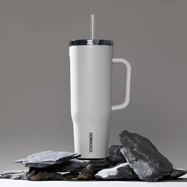 Corkcicle Vaso Cruiser Con Asa Gris 40 Oz