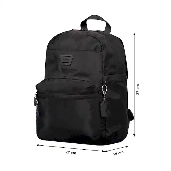 Morral Plegable Xingu Color Negro Talla: M N01 Totto
