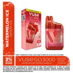 Vuse Vapeador GO 3000 Watermelon Ice