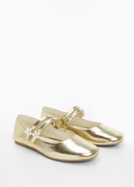 Zapatos Aila-A Niñas Oro Talla 31 Mango