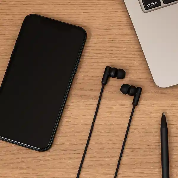 Audífonos Tipo C Serie Life is For Fun Negro Mod Pa242C Miniso