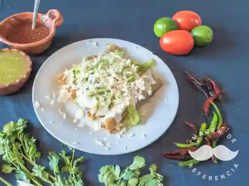 Tacos Dorados de Papas