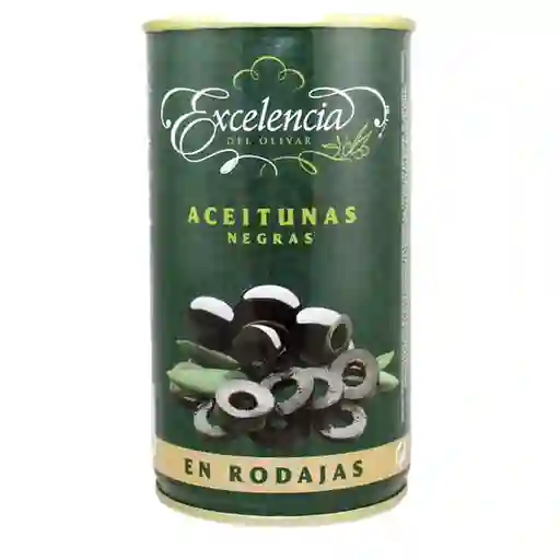 Excelencia Del Olivar Aceituna Negras en Rodajas