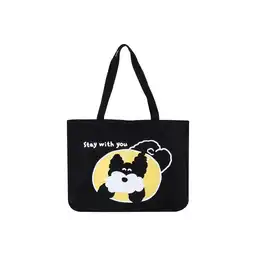 Bolso de Compras Negro Serie Miniso