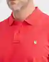 Camiseta Polo Rojo Bombón Oscuro Talla L 1111132027052 Chevignon