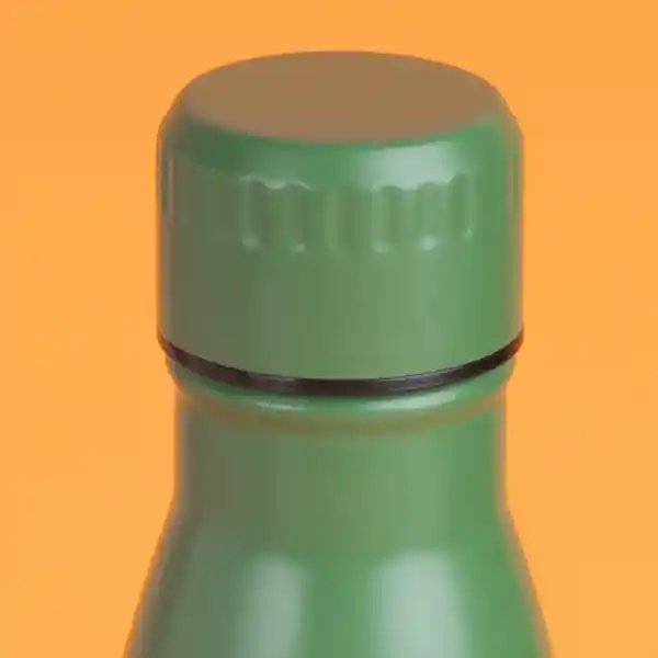 Termo Botella Color Verde Miniso