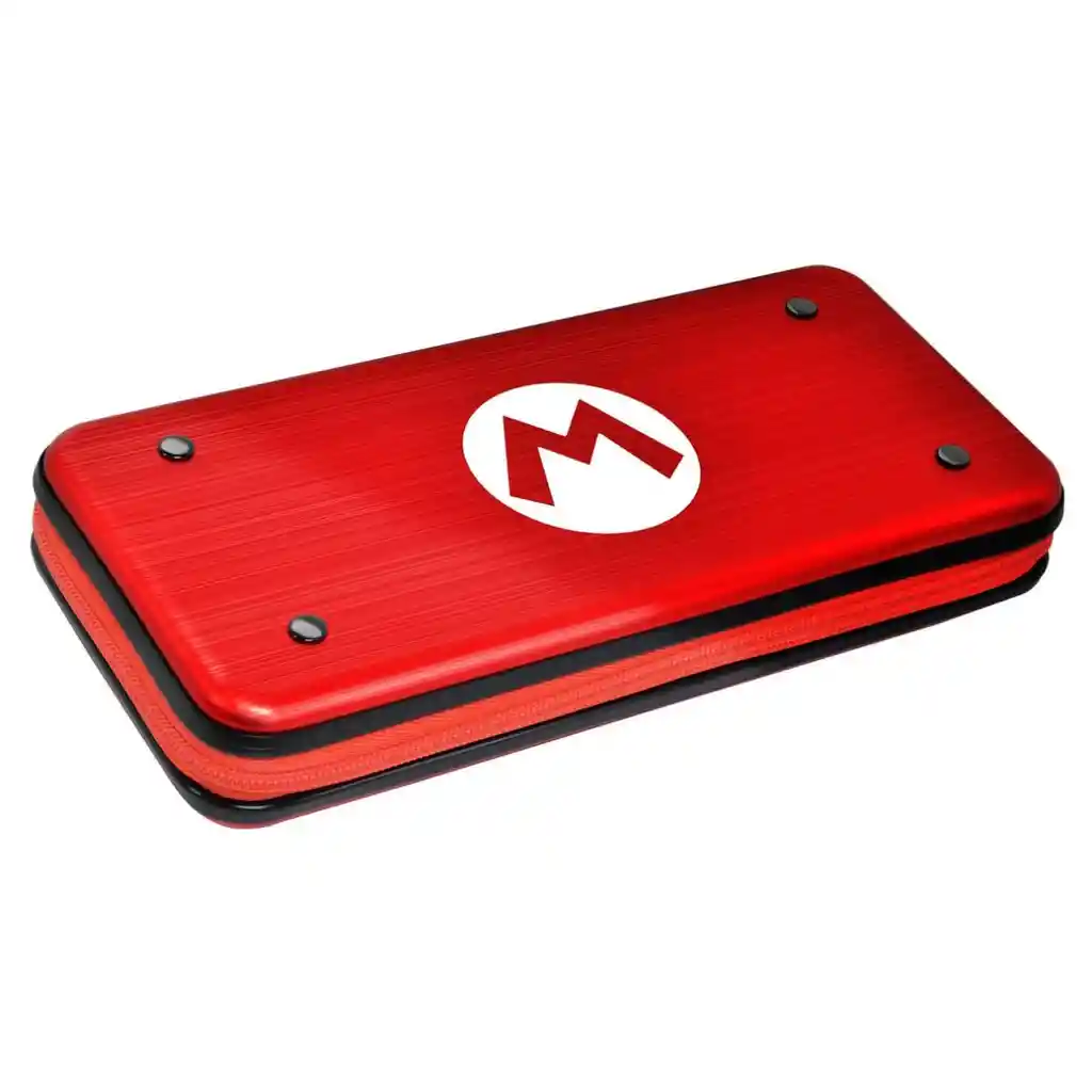 Nintendo Switch Estuche Rígido Súper Mario en Aluminio Hori Rojo