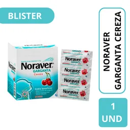 Noraver Garganta Blister (10 mg / 1.4 mg)