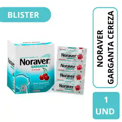 Noraver Garganta Blister (10 mg / 1.4 mg)