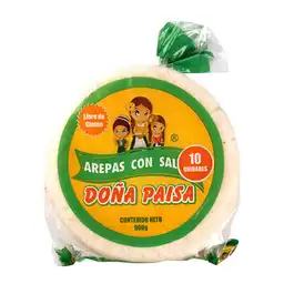 Doña Paisa Arepa Blanca con Sal