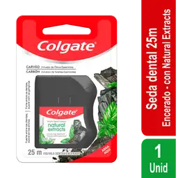 Seda Dental Colgate Carbón x 25 m