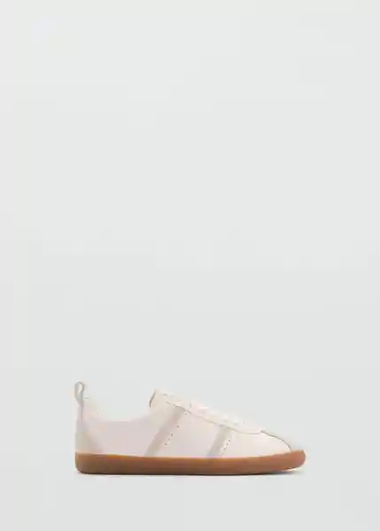 Zapatos Deportiva Win Blanco Talla 38 Mujer Mango