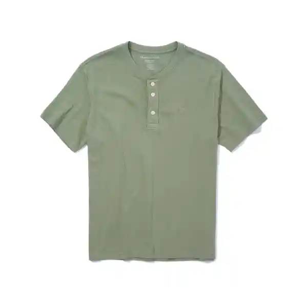 Camiseta Hombre Verde Talla SMALL American Eagle