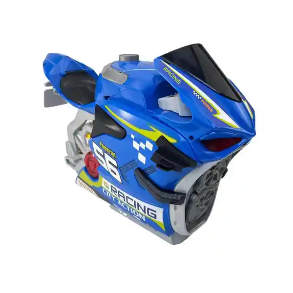 Toy Logic Juguete Transformable Fast Road Tipo Moto