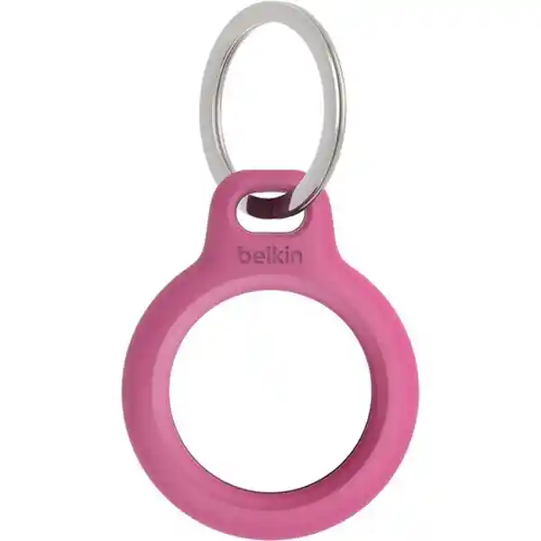 Belkin Llavero de Seguridad Para Airtag Rosado