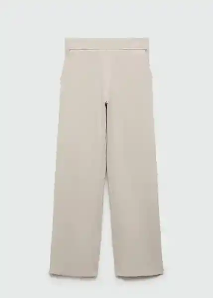 Pantalón Florida Piedra Talla L Mujer Mango