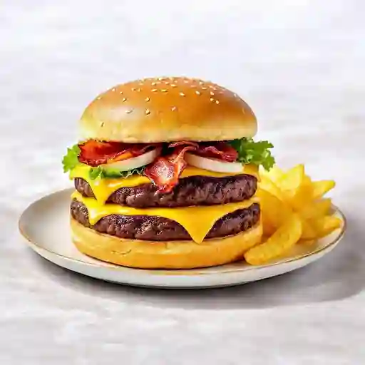Hamburguesa Doble Carne