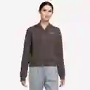 Nike Buzo One Hoodie Lbr Mujer Cafe Talla S