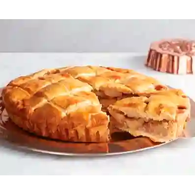 Postre Pie de Manzana y Canela