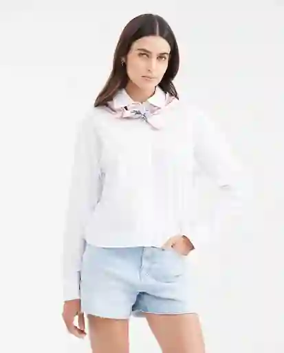 Camisa Oxford Shirt Summer Capsu Blanco 0 Claro T XS Chevignon