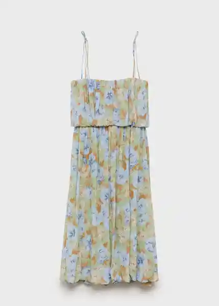 Vestido Forte Menta Talla M Mujer Mango