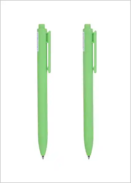 Miniso Pluma Retráctil Barril y Tinta Verde Fresco 0.7 mm